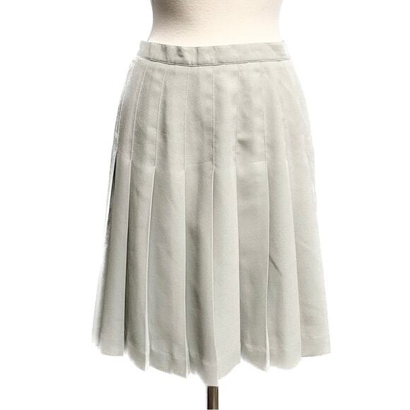 Vintage Pleated A-Line Skirt - Picture 1 of 12